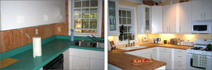 Kitchen Before and After